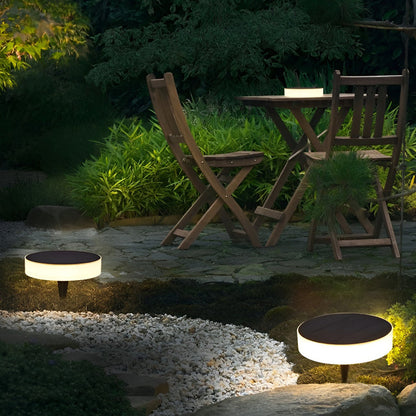 Solar Powered LED Garden Deck Lights