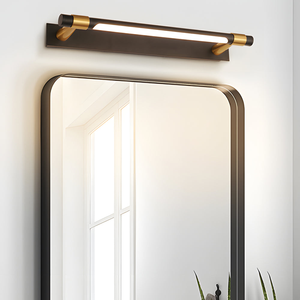 Wide Adjustable Bathroom Vanity Light Bar with Sleek Finish