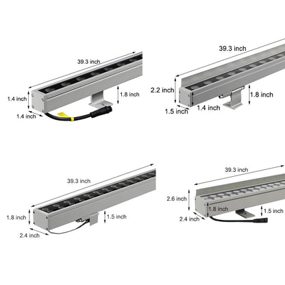 Bright 39 Inch LED Wall Light Bar