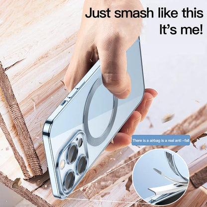 Wireless Magnetic Phone Lens Case for iPhone