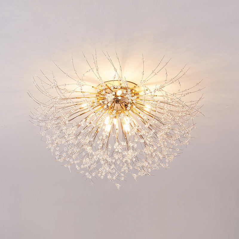 Elegant Crystal Ceiling Light Fixture