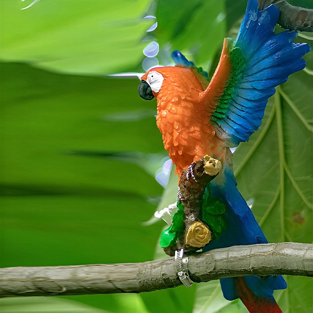 Colorful Outdoor Parrot LED Garden Lights