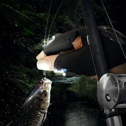 Breathable LED Glow Gloves