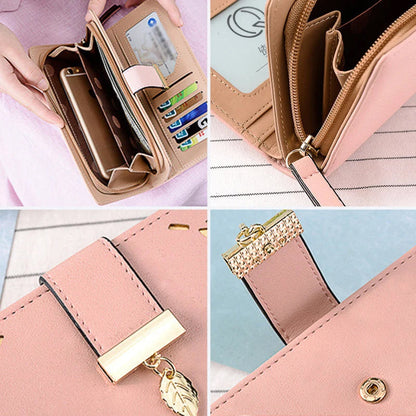 Stylish Ladies Wallet with Floral Design