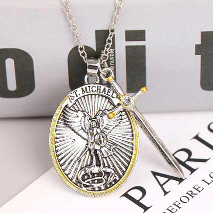 Protective Archangel Michael Necklace