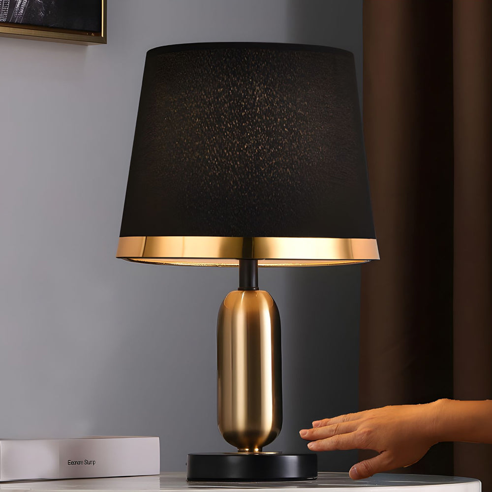 Classic Gold and Marble Style Table Lamp - Cofik