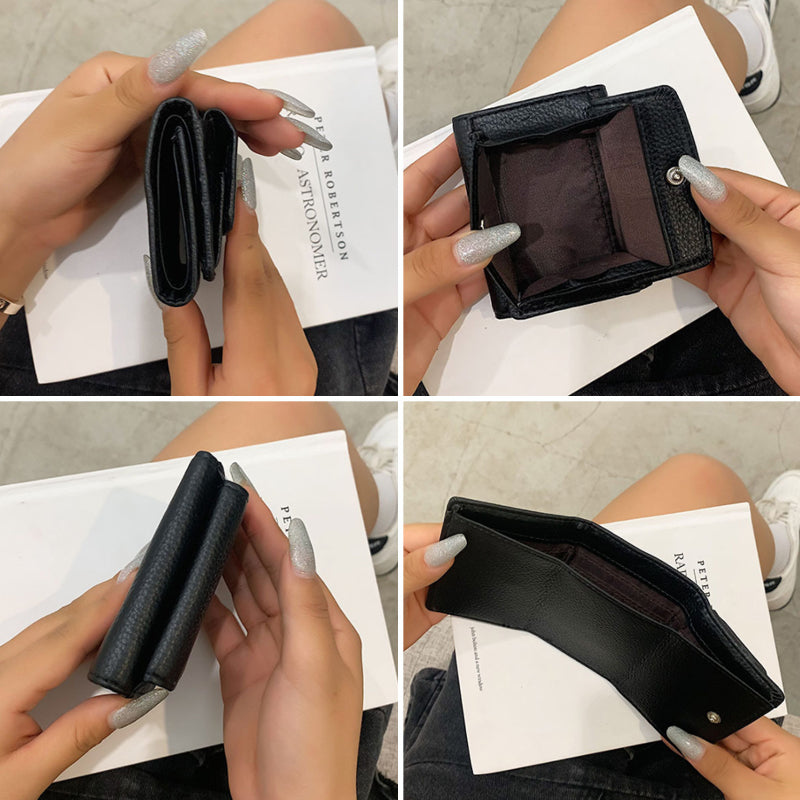 Compact Women's Folding Wallet