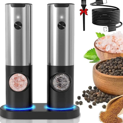Automatic Salt and Pepper Mill – Cordless Grinder