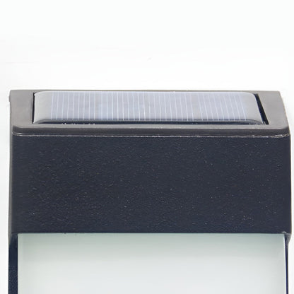 2 Pack Outdoor Solar Powered LED Wall Lights