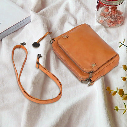 Premium Leather Crossbody Handbag