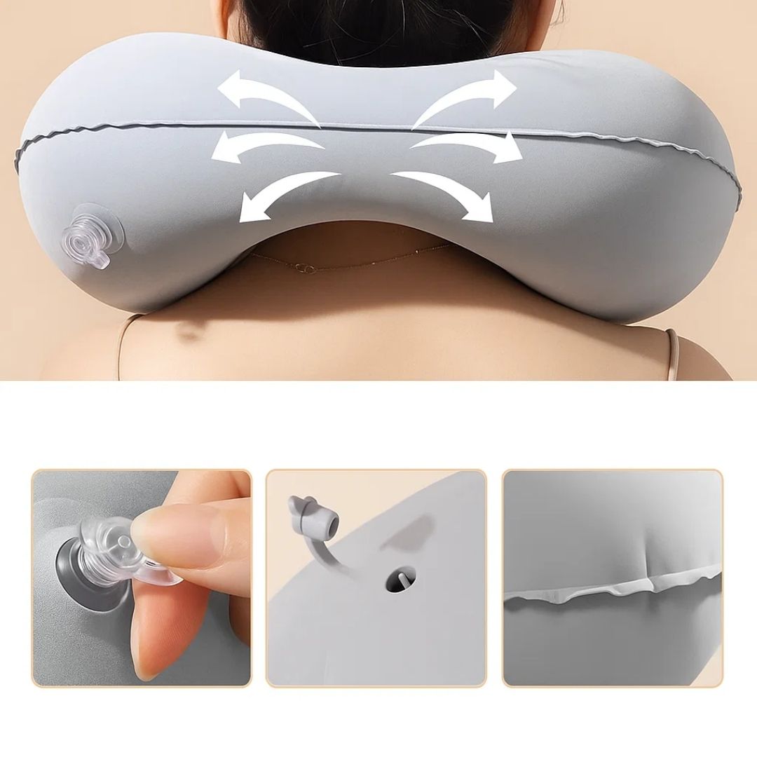 Comfortable Inflatable Neck Pillow for Travel