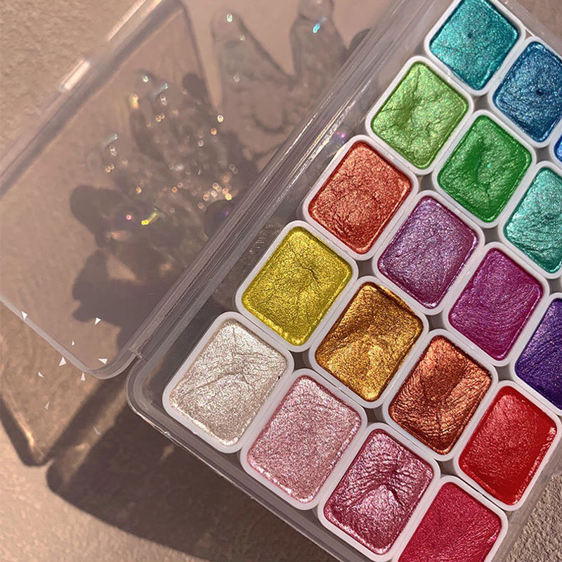 Vibrant Watercolor Art Supply Kit