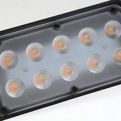 Solar Powered Outdoor LED Wall Light with Adjustable Arm