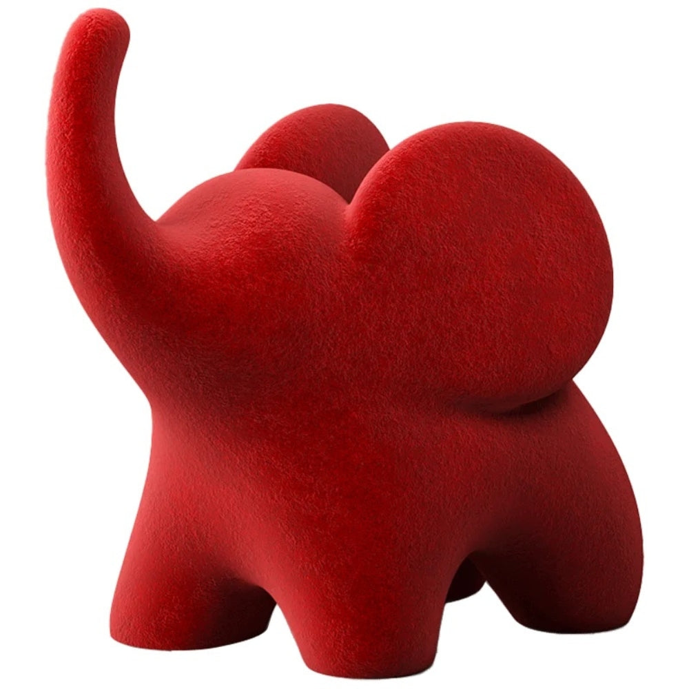 Colorful Elephant Decor Figurines