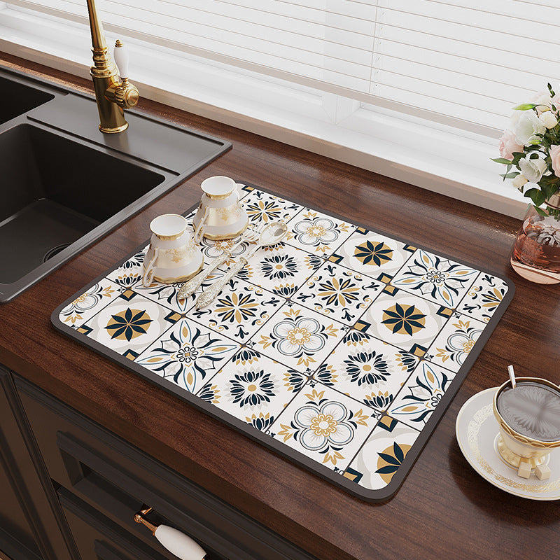 Waterproof Easy-clean Kitchen Countertop Mat