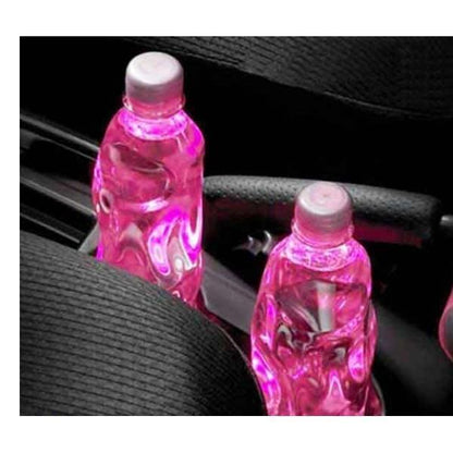 Bright LED Car Cup Holder Lights (2-Pack)