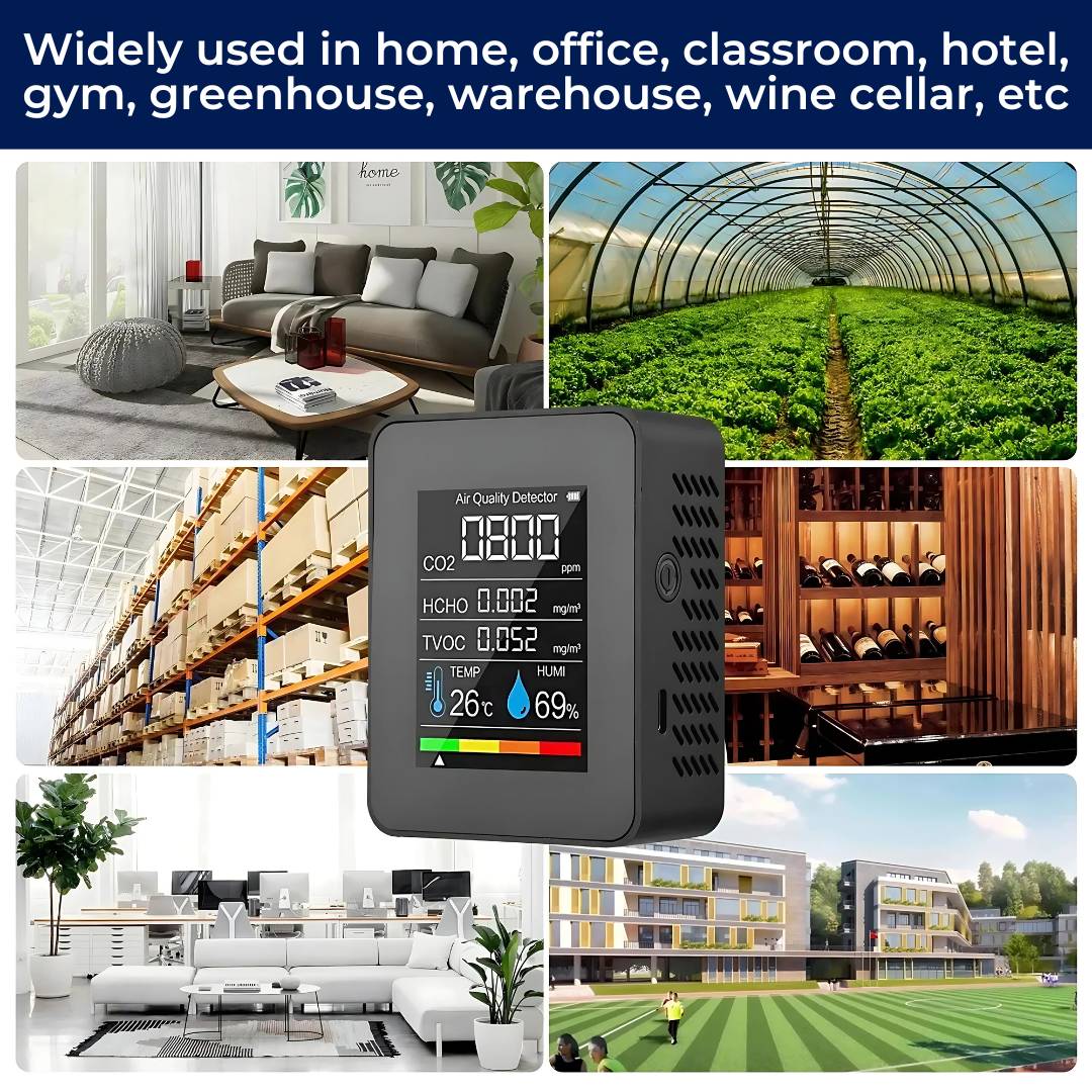 Accurate Home Air Quality Detector with Alerts