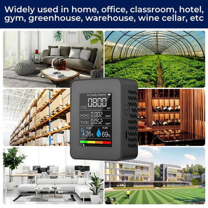 Accurate Home Air Quality Detector with Alerts