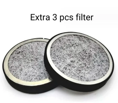 Portable Electric Ashtray with USB HEPA Air Purifier