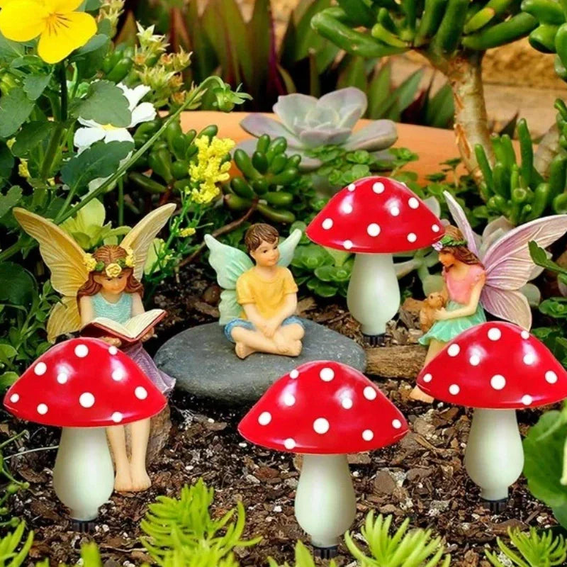 Colorful Solar Powered Garden Lanterns