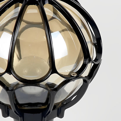 Classic Exterior Wall Lantern with Clear Glass Shade