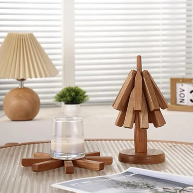 Natural Wooden Thermal Floor Mat