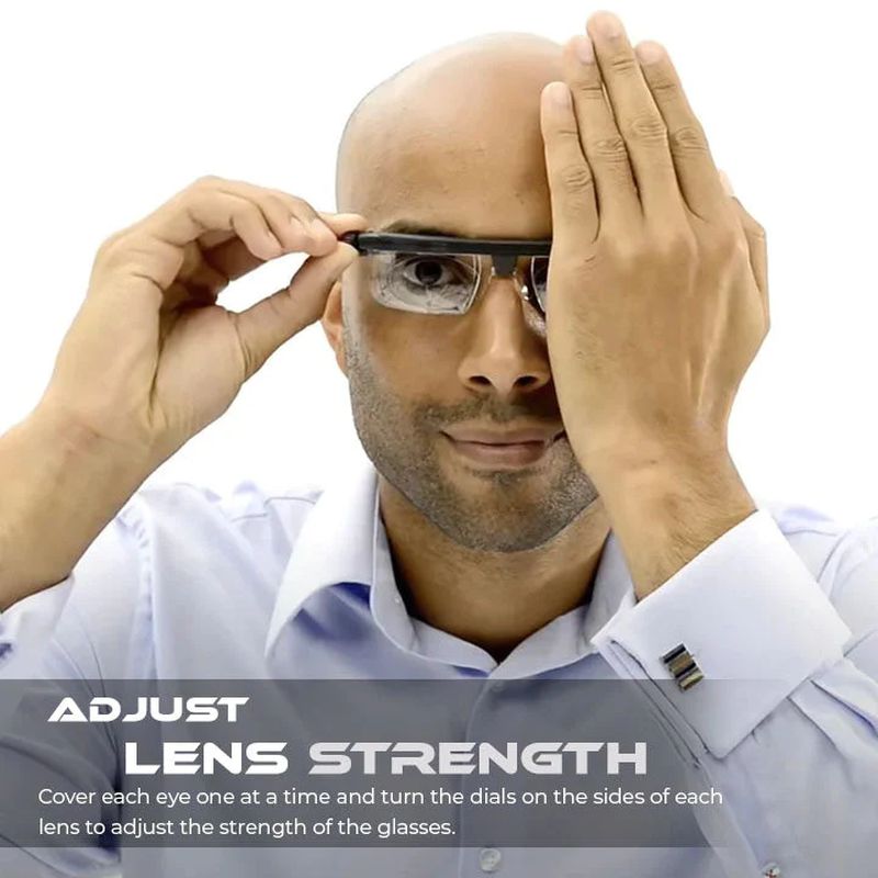 Flexible Focus Prescription Free Reading Glasses