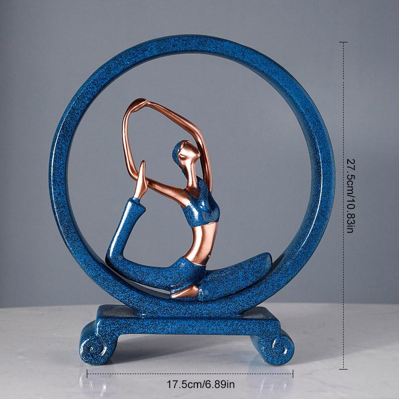 Zen Yoga Woman Figurine