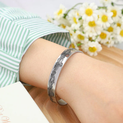 Dad's Love Heartfelt Proud Daughter Bracelet