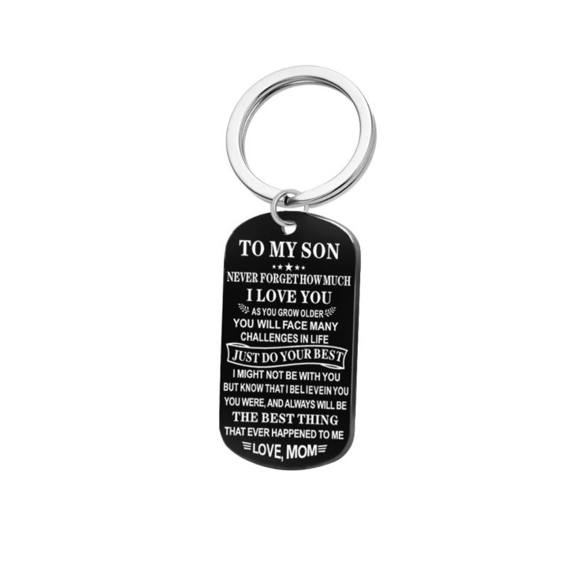 Personalized Kid's Keychain Necklace