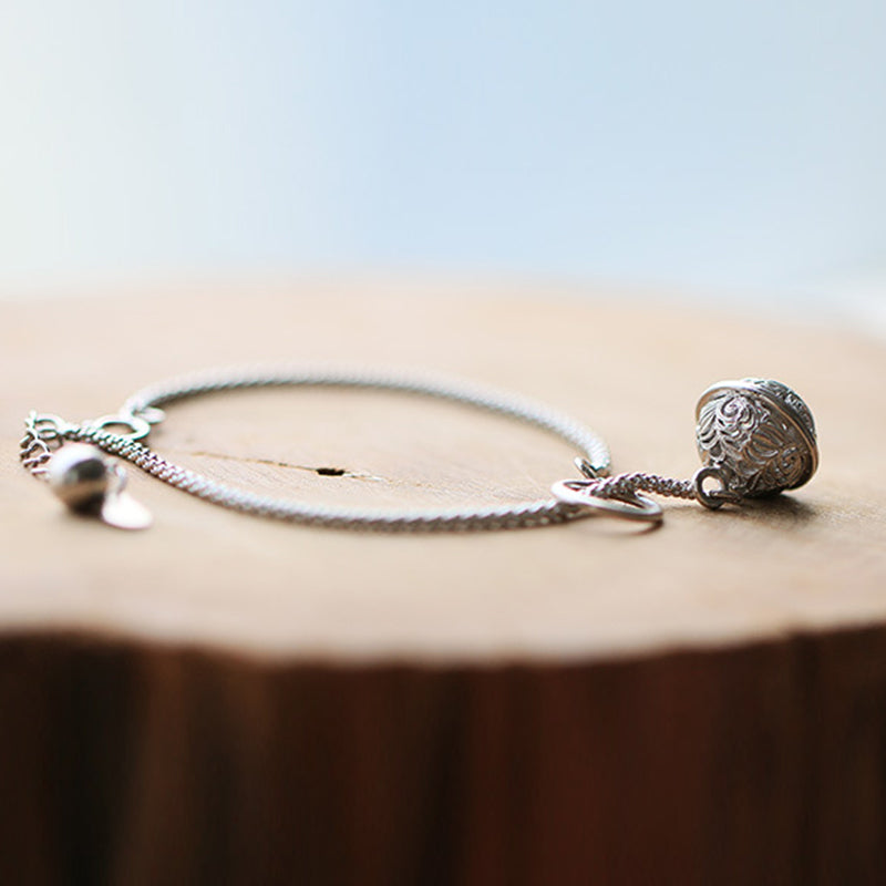 Retro Style Bell Charm Bracelet