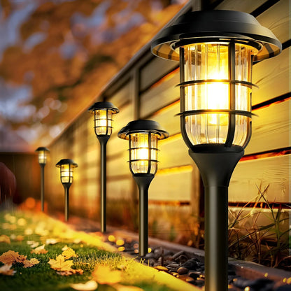 Bright Outdoor Solar Powered Garden Lights Set - Cofik