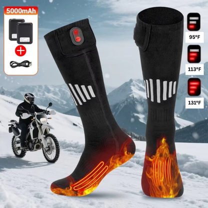 Warm Thermal Electric Socks for Cold Feet