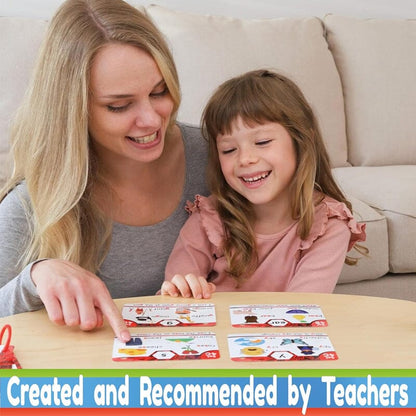 Easy Phonics Flashcards for Kids Reading Practice