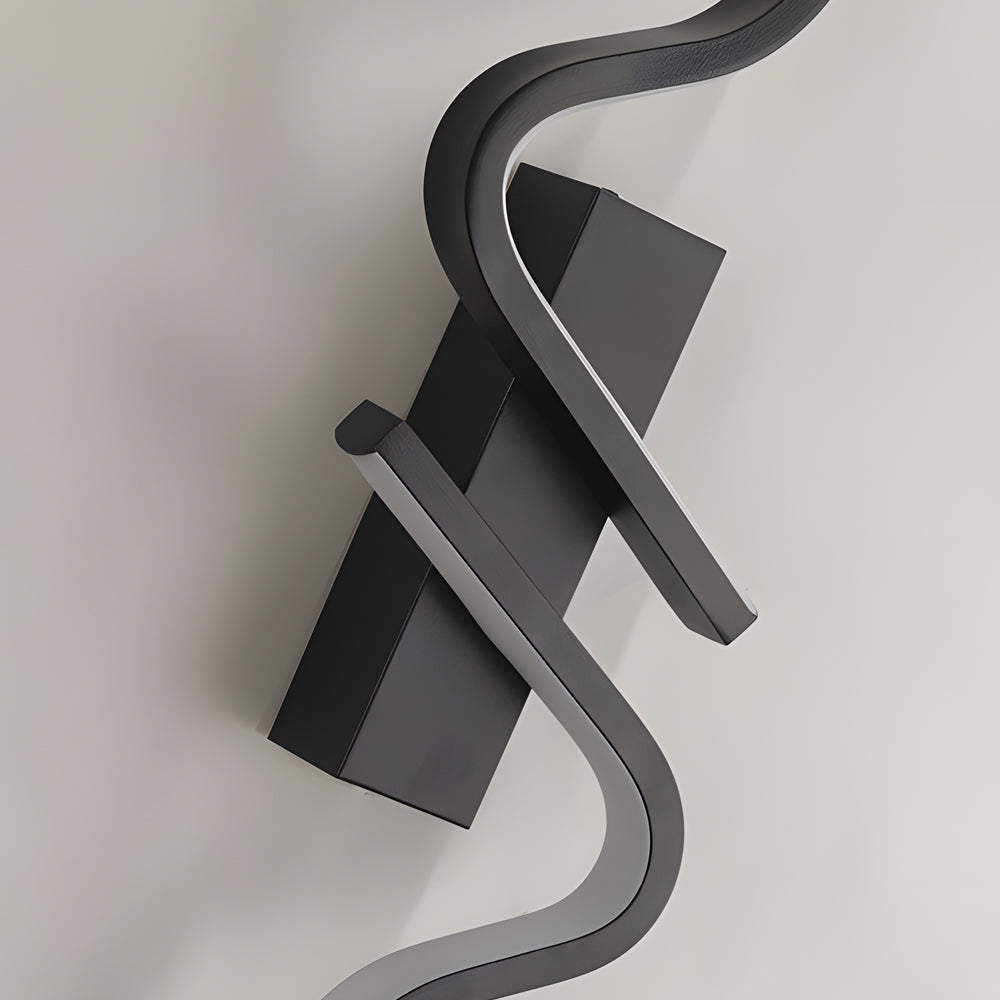 Sleek Modern LED Black Wall Light