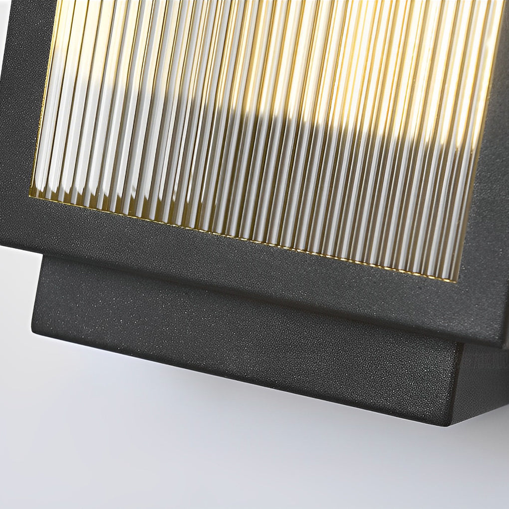 Outdoor Black LED Wall Light Fixtures Waterproof