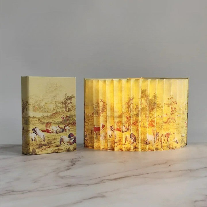 Foldable Reading Table Night Light Lamp