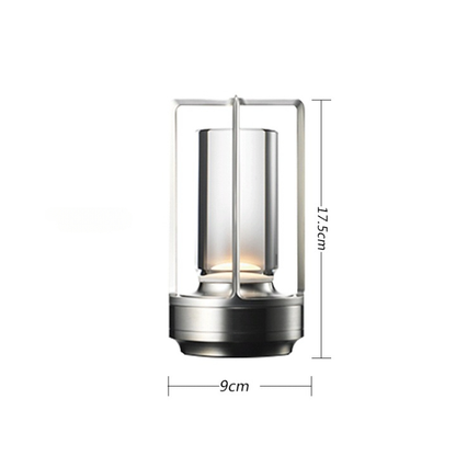 Portable LED Desk Lamp - Adjustable Brightness Waterproof Light