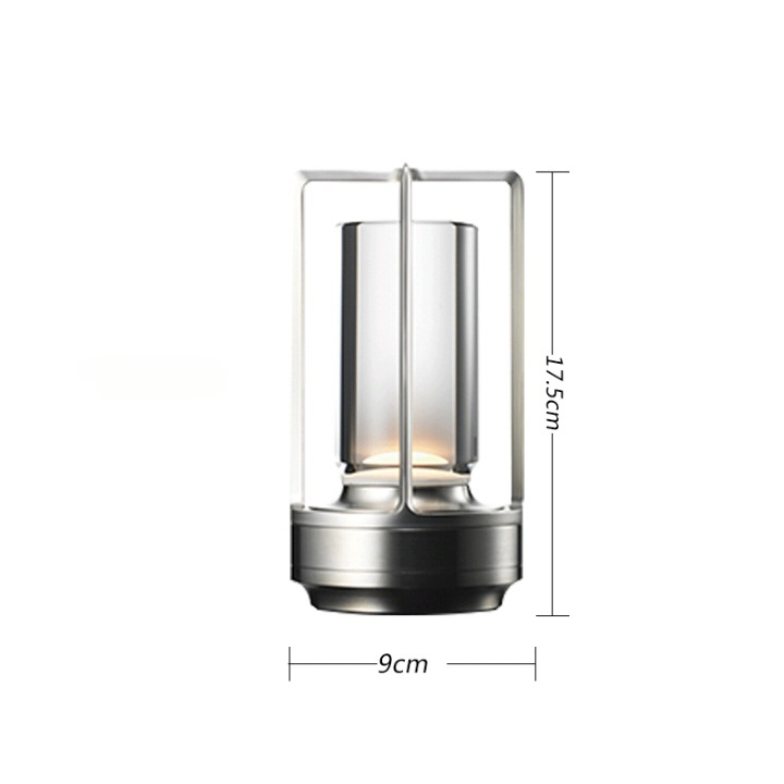 Portable LED Desk Lamp - Adjustable Brightness Waterproof Light