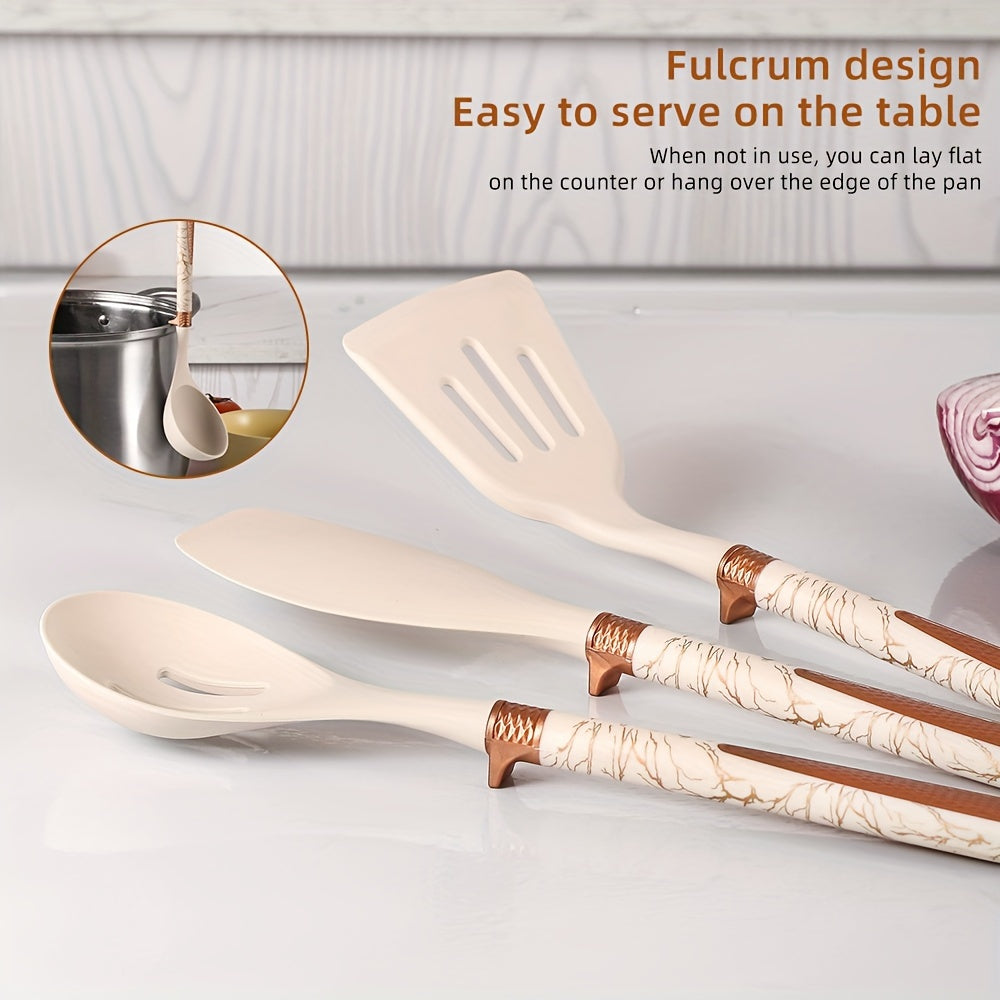Silicone Kitchen Utensil Set for Easy Cooking