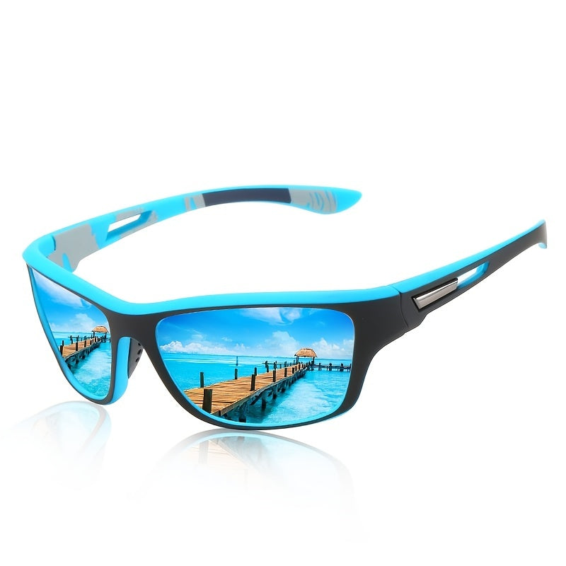 Men's Polarized Sports Sunglasses with UV Protection