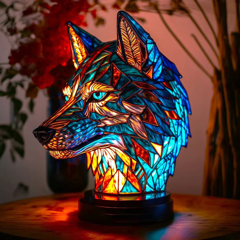 Stylish Animal Print Desk Lamp - Cofik