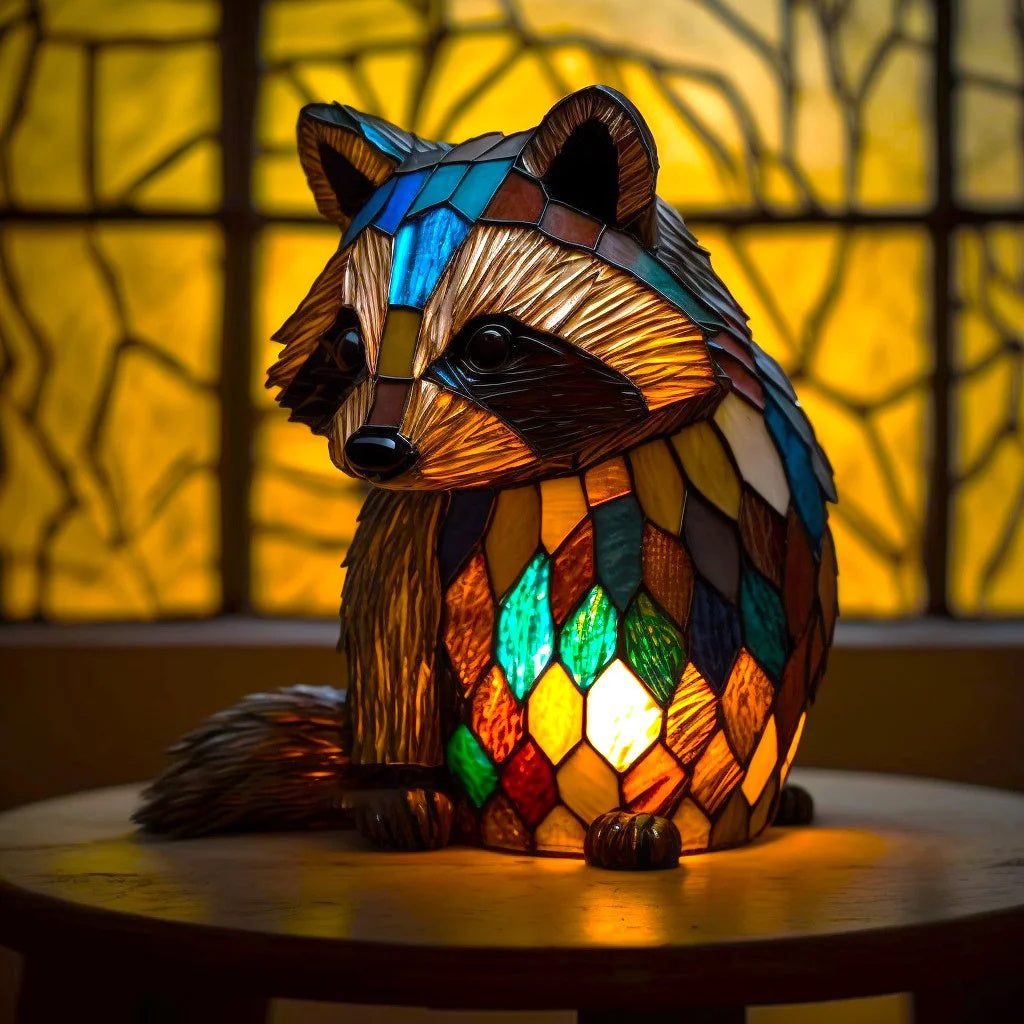 Stylish Animal Print Desk Lamp