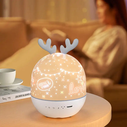 Galaxy Night Light with Sound