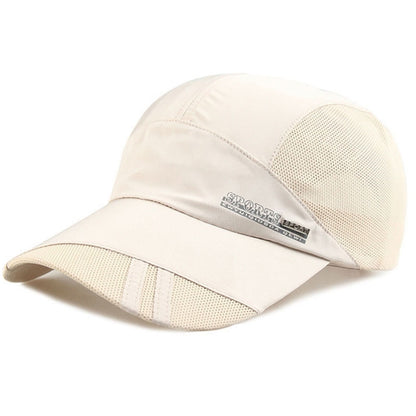 Comfortable Ventilated Athletic Baseball Cap Outdoor Hat