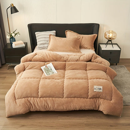 Soft Plush Fleece Winter Duvet for Ultimate Warmth