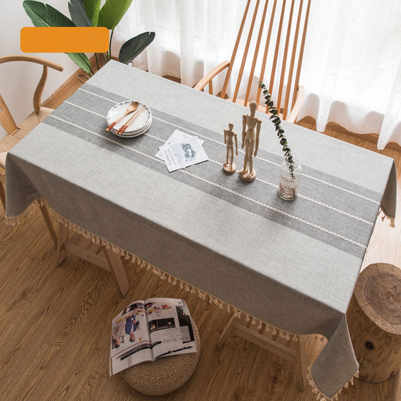 Easy Care Waterproof Tablecloth for Kitchen Dining