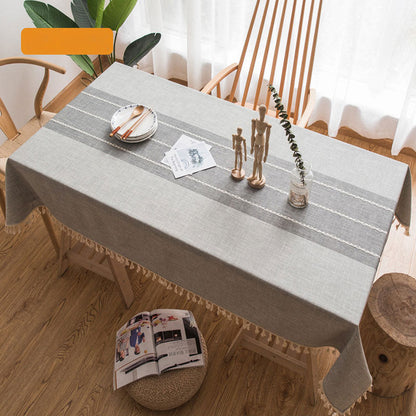 Easy Care Waterproof Tablecloth for Kitchen Dining