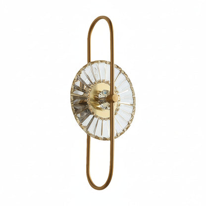 Luxury Crystal Gold Wall Light Fixture