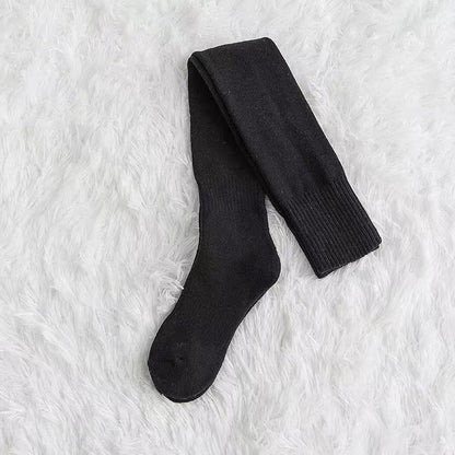 Warm Knee High Woolly Socks